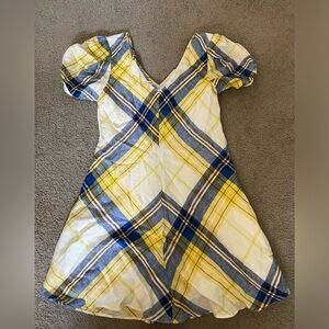 Urban Outfitters plaid dress